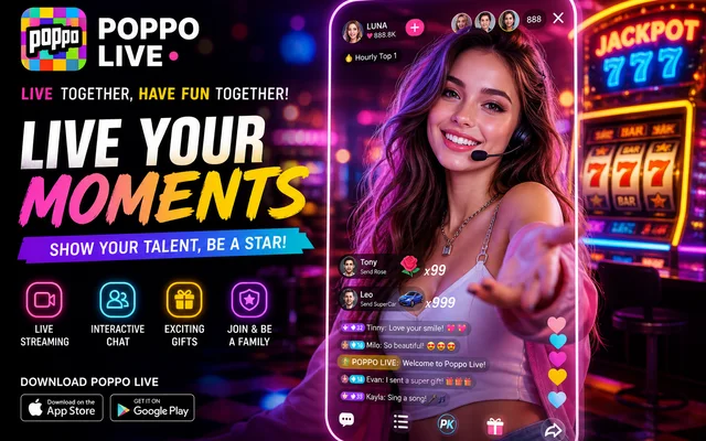 Live streaming di Poppo Live